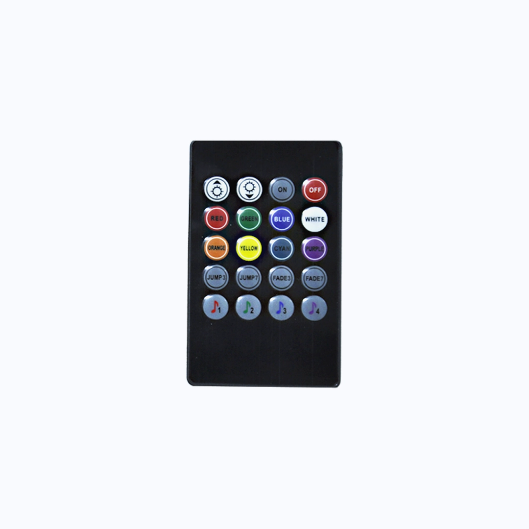 CONTROL RGB AUDIORITMICO PEQUEÑO 5050 12V 24V