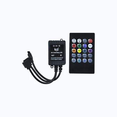 CONTROL RGB AUDIORITMICO PEQUEÑO 5050 12V 24V