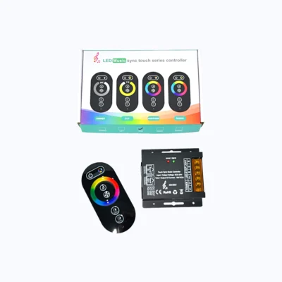CONTROL RGB AUDIORITMICO TACTIL 10 AMP