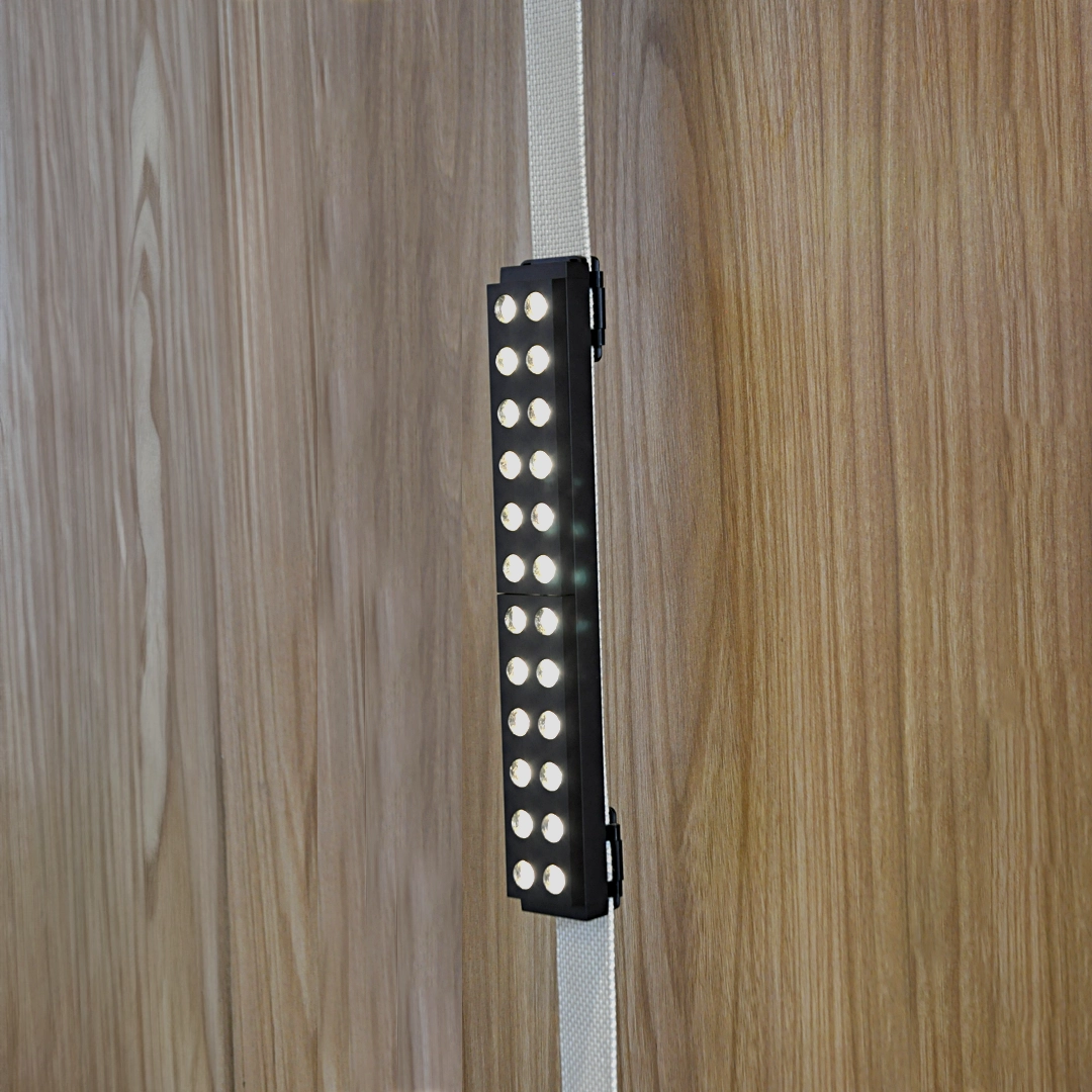 LUZ ENFOQUE MULTIPUNTO 10W RM NEGRO TRICOLOR