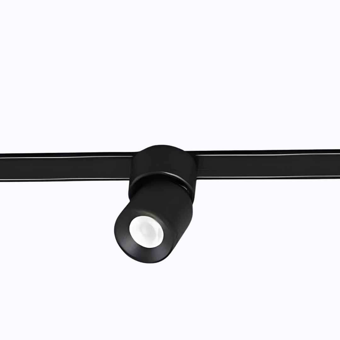 LUZ SPOT CILINDRO GIRATORIO 7W RM NEGRO TRICOLOR