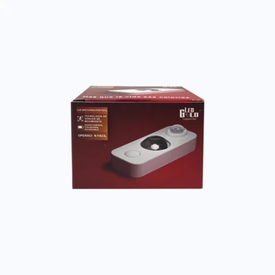 MODULO RECARGABLE CON SENSOR DE MOVIMIENTO 5V SET X4 LUZ BLANCA Y CÁLIDA