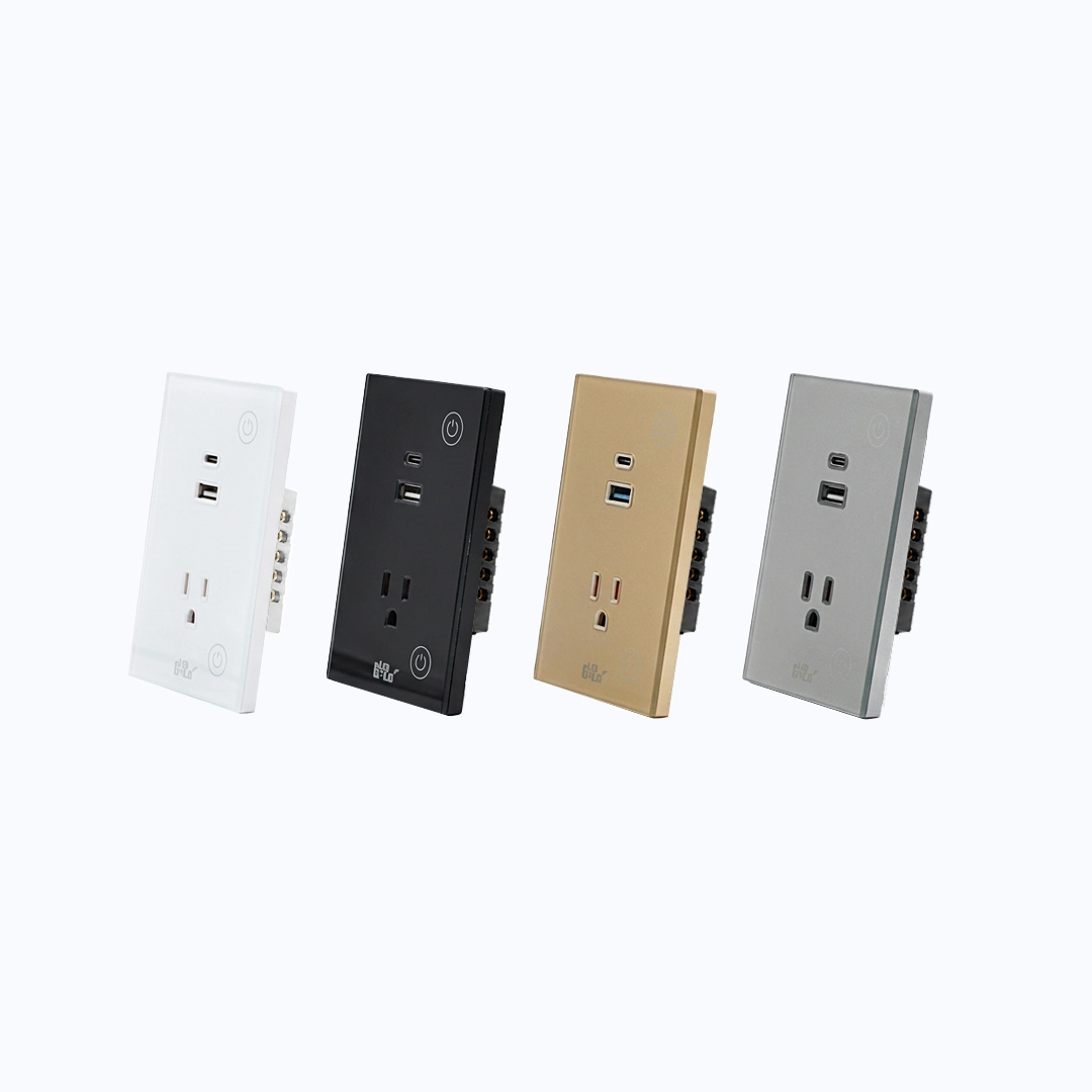 TOMA SMART SENCILLA + USB + TIPO C INCRUSTAR